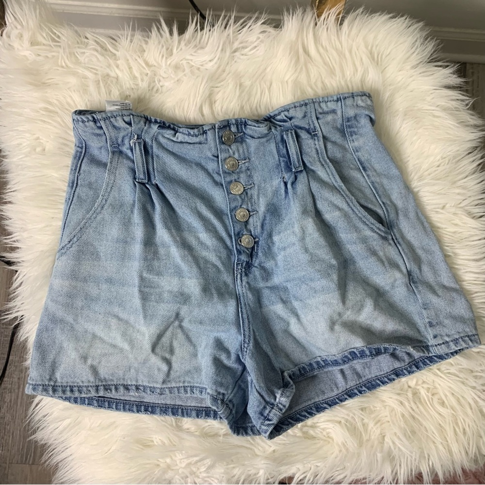 American Eagle Denim Mom Shorts
